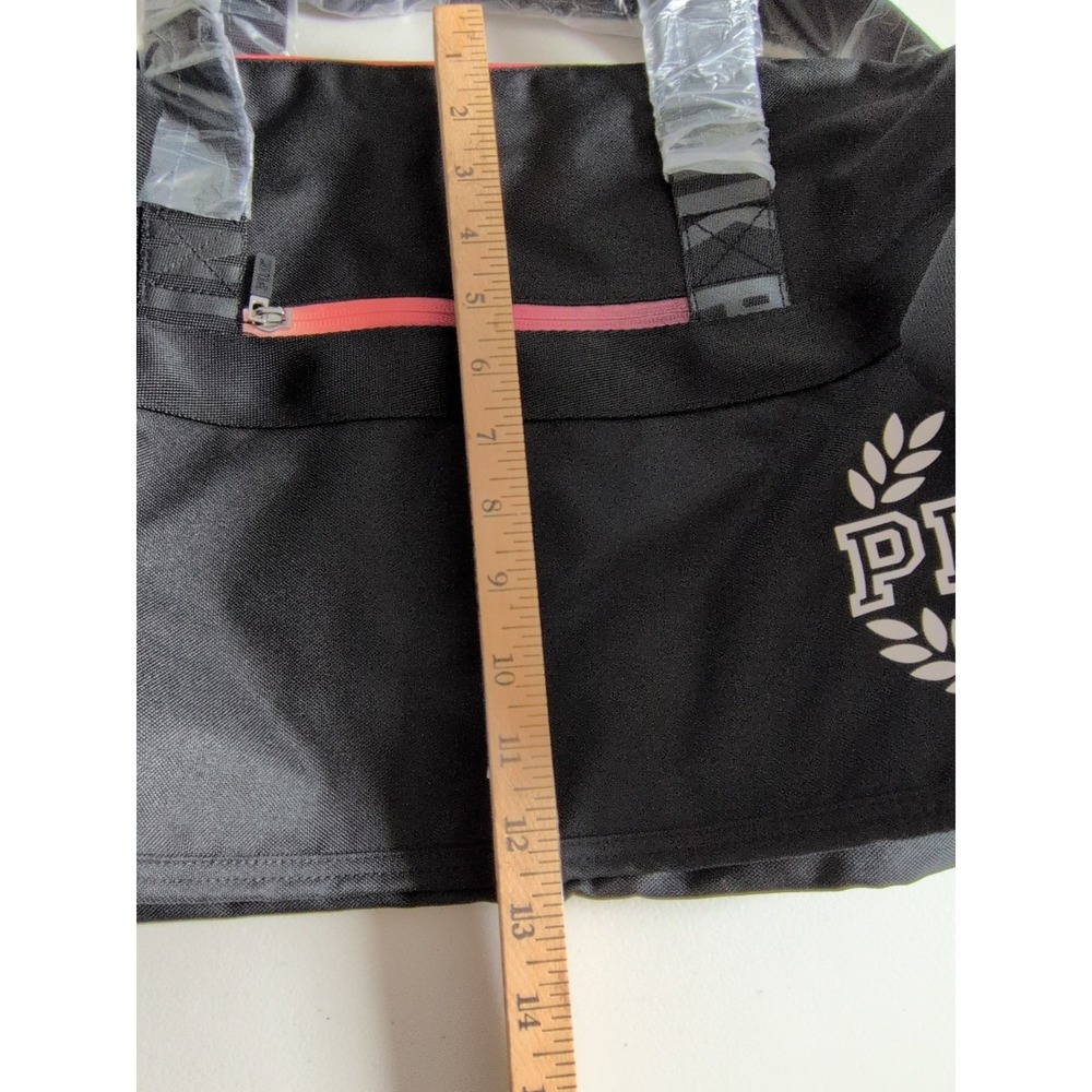 Victoria's Secret PINK Black Ombre Crest Gym/Travel Large Duffle Bag NWT - Picture 6 of 6